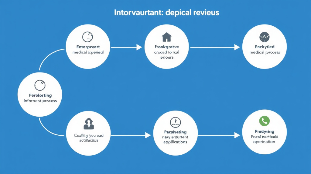 Real-world application diagram for alignment Health Plan Peer-to-Peer Review Process