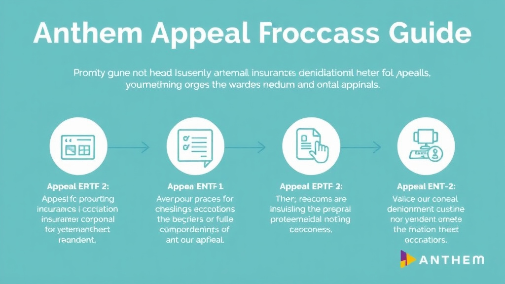 Practical checklist visual for anthem Appeal Process Guide