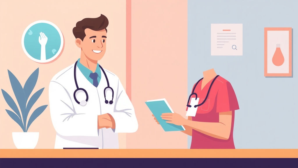 A professional illustration depicting bright Health External Review After {name} Denial