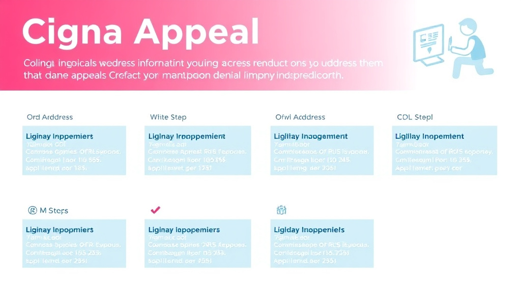 Action-oriented illustration showing how to apply cigna Appeals Contact Information and Addresses