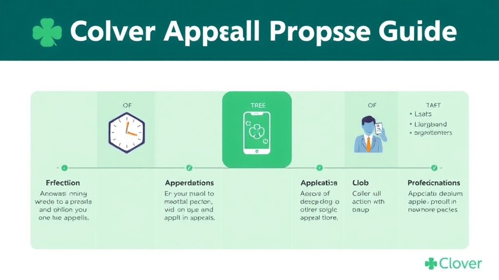 Action-oriented illustration showing how to apply clover Health Appeal Process Guide