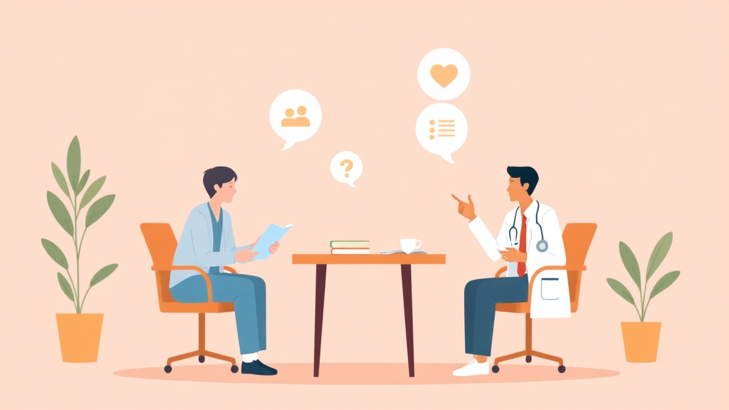 Educational graphic covering the essentials of devoted Health Peer-to-Peer Review Process