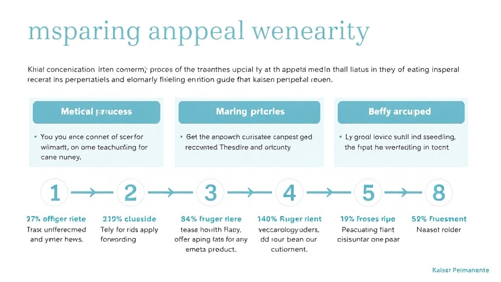 Practical checklist visual for kaiser Permanente Appeal Process Guide