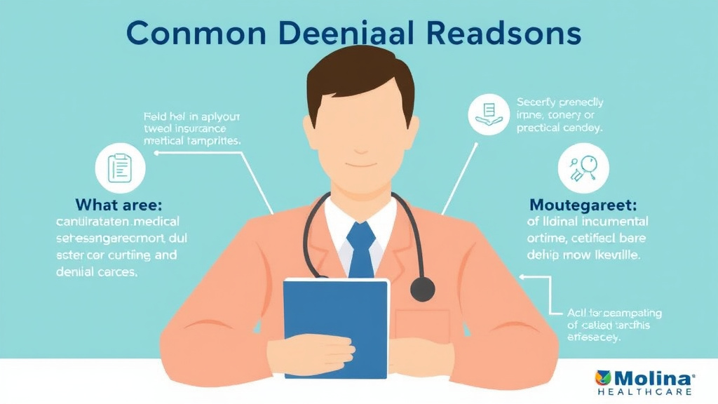 Hands-on guide visualization for molina Healthcare Common Denial Reasons