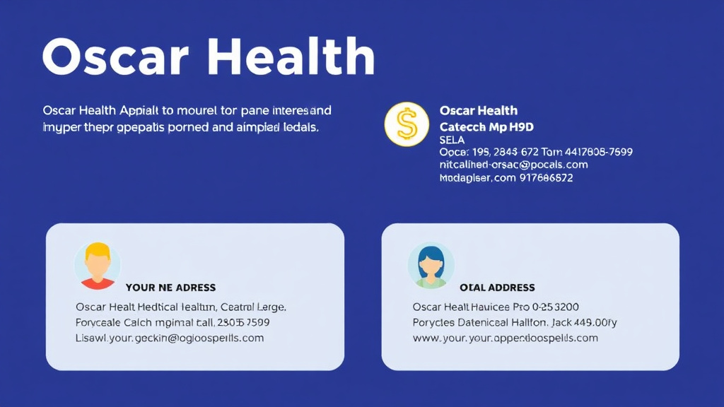 Practical checklist visual for oscar Health Appeals Contact Information and Addresses