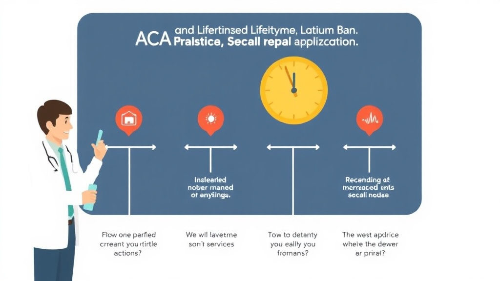 Process flow illustration for putting ACA Annual and Lifetime Limit Ban into action