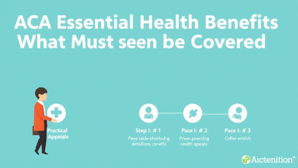 Practical workflow diagram for ACA Essential Health Benefits: What Must Be Covered