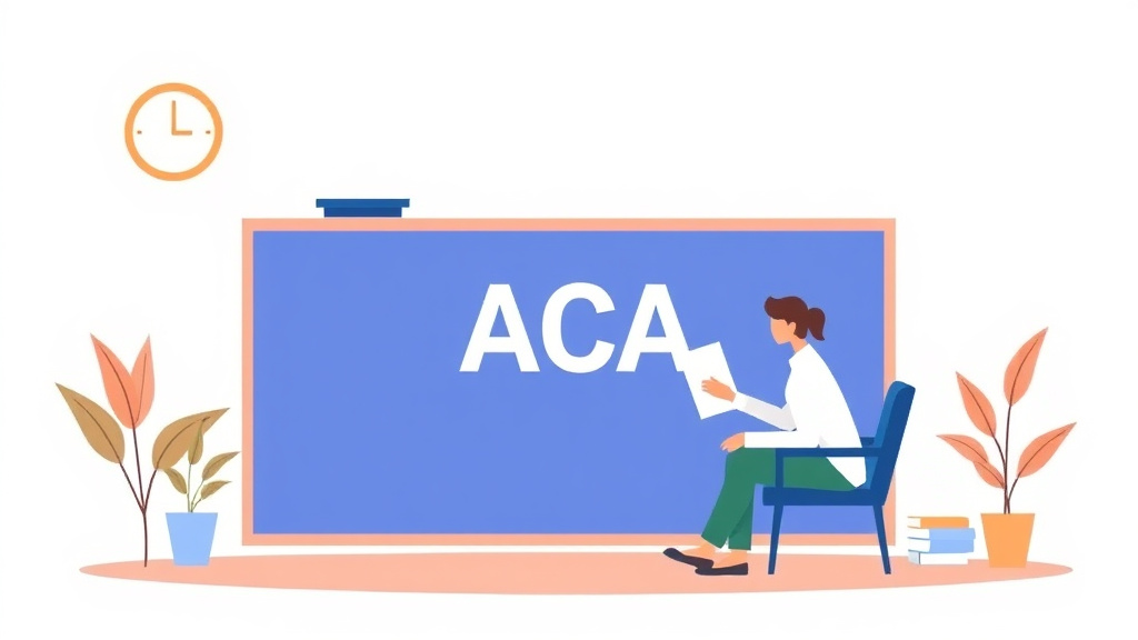 Clear illustration of ACA External Review Mandate with supporting details