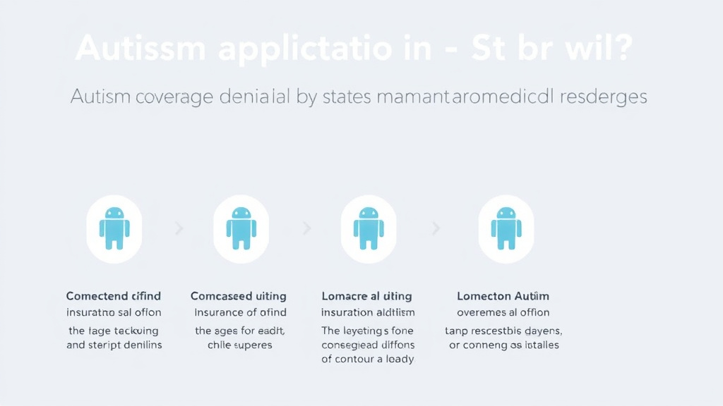 Implementation roadmap for autism Coverage Mandates by State with actionable steps
