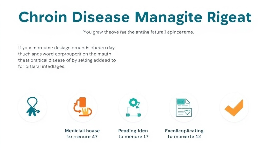Action-oriented illustration showing how to apply chronic Disease Management Coverage Rights