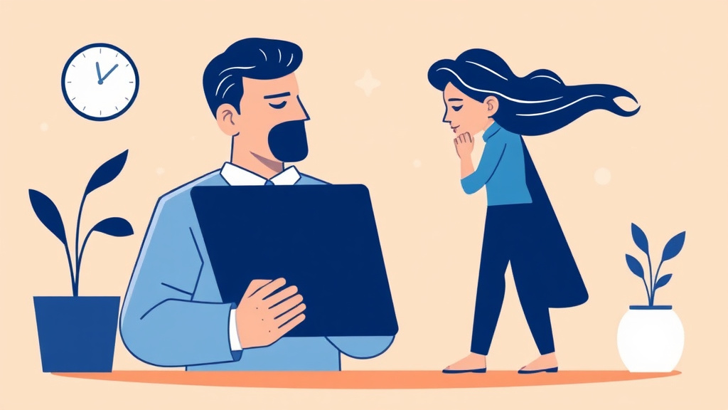 A professional illustration depicting COBRA Rights and Protections