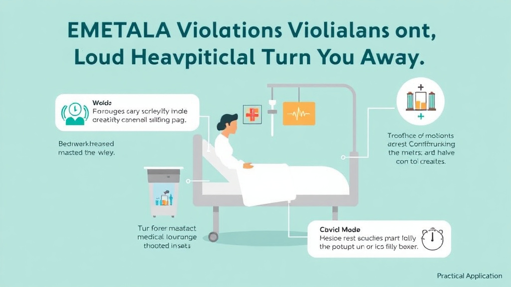 Real-world application diagram for EMTALA Violations: When Hospitals Turn You Away