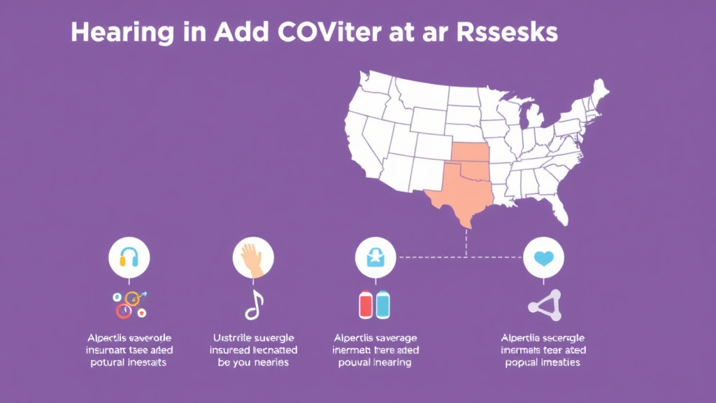 Process flow illustration for putting hearing Aid Coverage Mandates by State into action