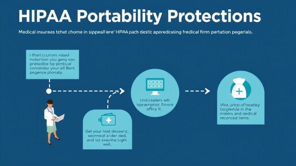 Step-by-step visual guide for implementing HIPAA Portability Protections