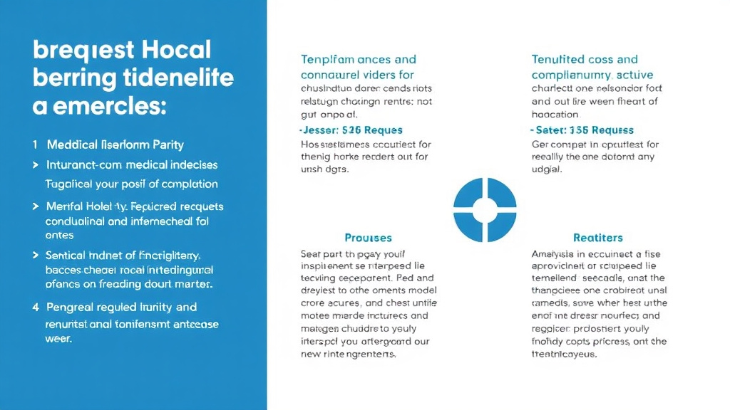 Process flow illustration for putting mental Health Parity Compliance Analysis Requests into action