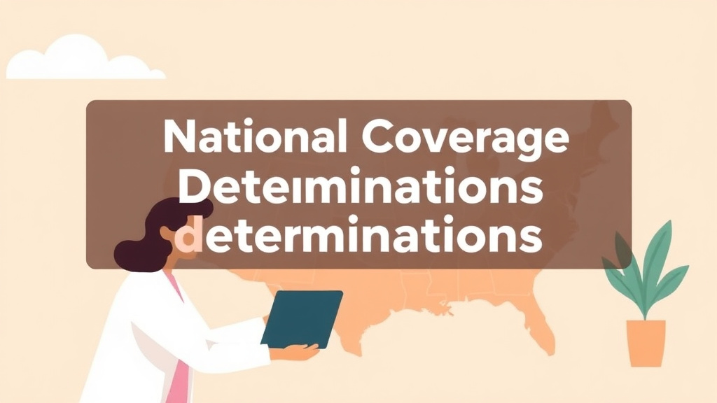 Clear illustration of national Coverage Determinations Explained with supporting details