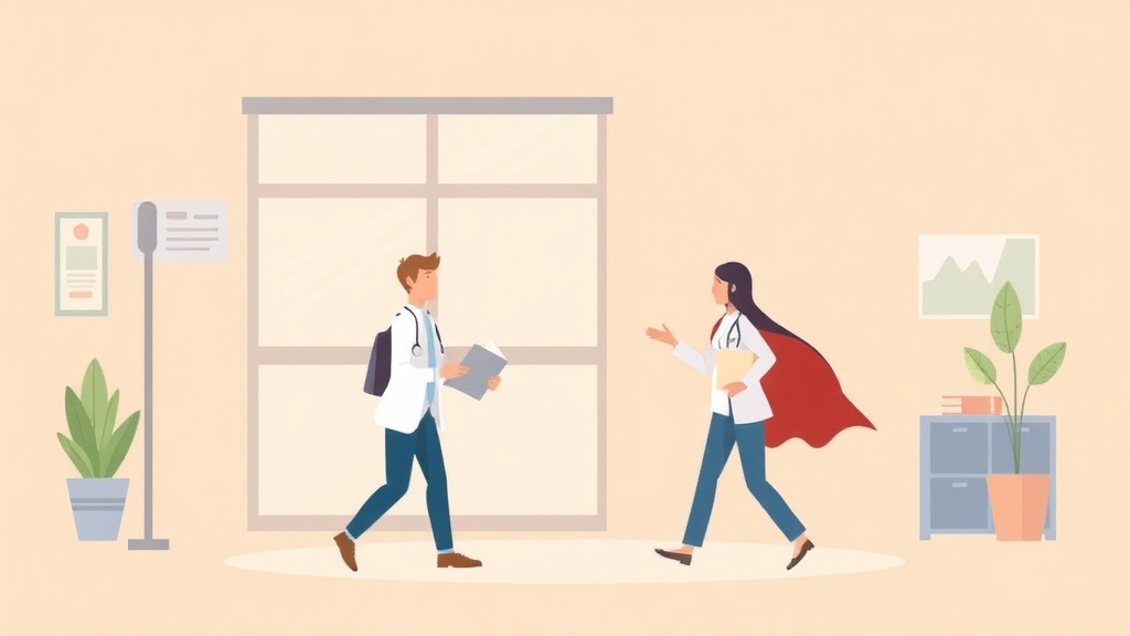 A professional illustration depicting no Surprises Act: Emergency Services Protections