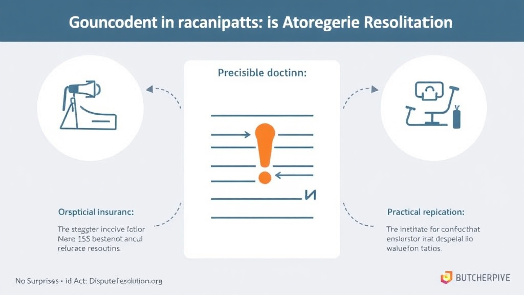 Step-by-step visual guide for implementing no Surprises Act: Independent Dispute Resolution