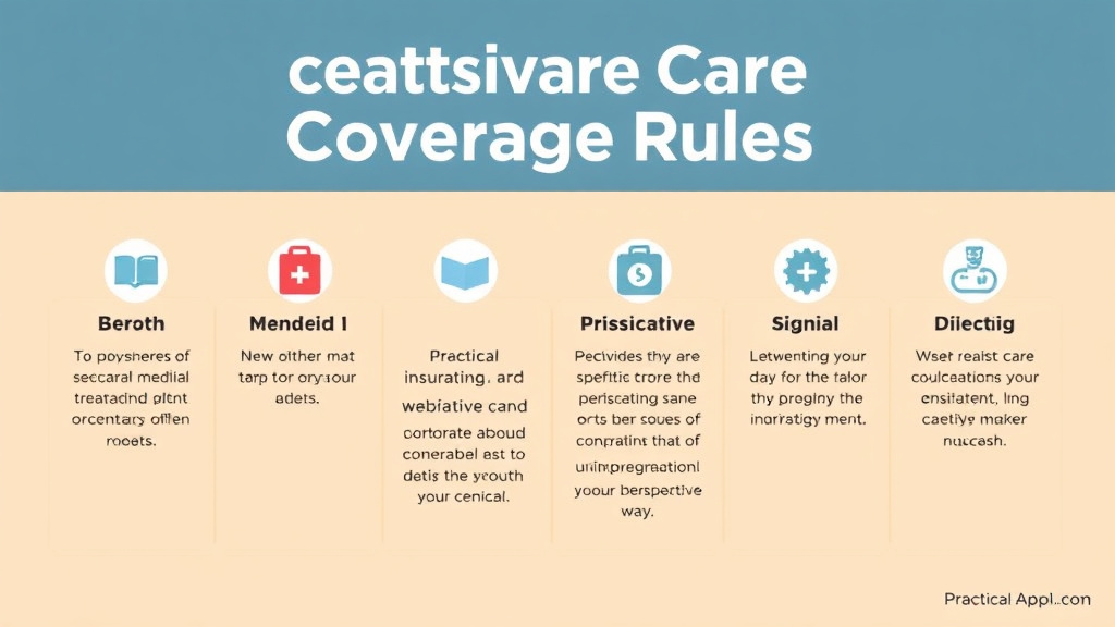 Step-by-step visual guide for implementing preventive Care Coverage Rules