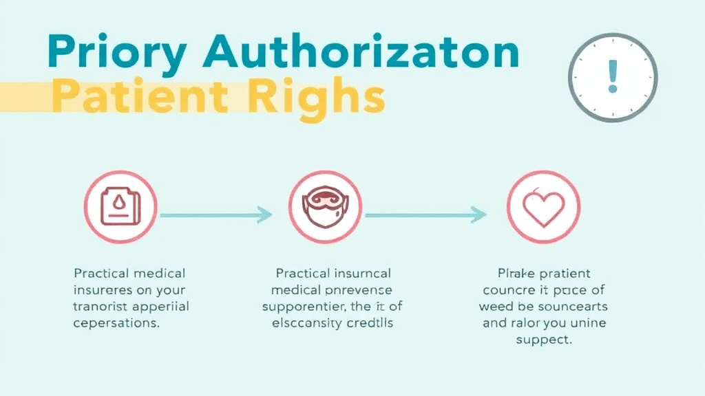 Practical workflow diagram for prior Authorization Patient Rights