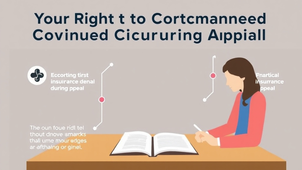 Action-oriented illustration showing how to apply your Right to Continued Coverage During Appeal