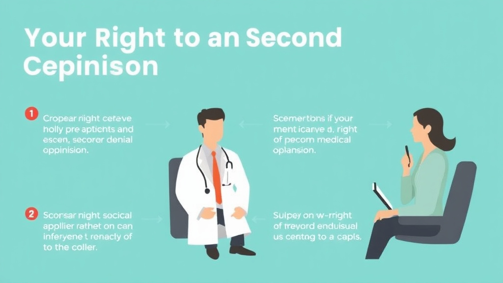 Practical workflow diagram for your Right to a Second Medical Opinion