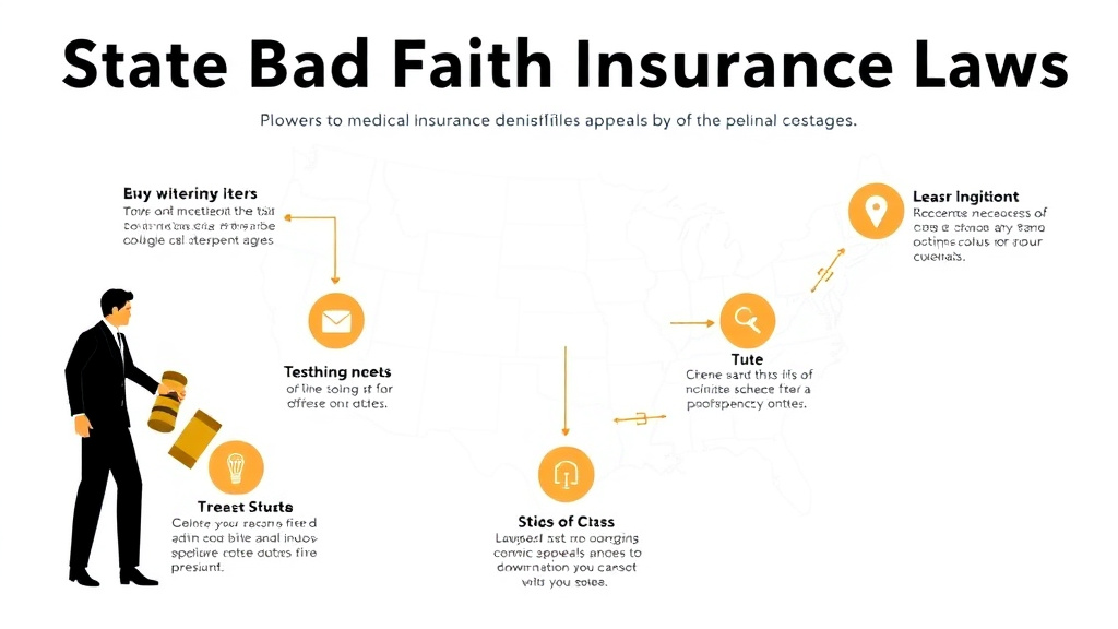 Practical workflow diagram for state Bad Faith Insurance Laws