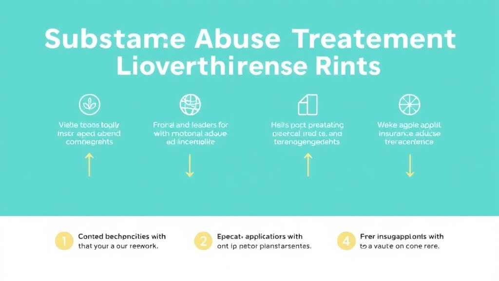 Step-by-step visual guide for implementing substance Abuse Treatment Coverage Rights