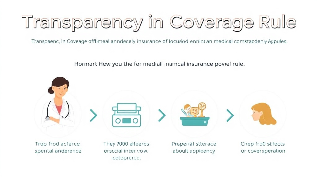 Hands-on guide visualization for transparency in Coverage Rule