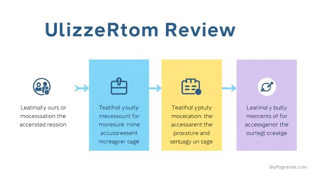 Step-by-step visual guide for implementing utilization Review Regulations