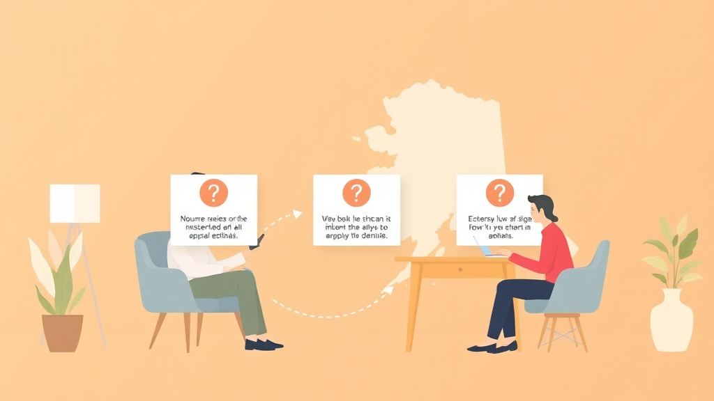 A professional illustration depicting alaska External Review Process for Insurance Denials