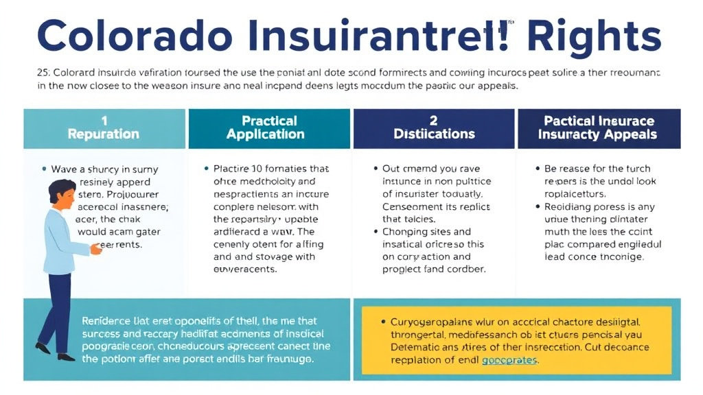 Real-world application diagram for colorado Insurance Appeal Rights and Regulations
