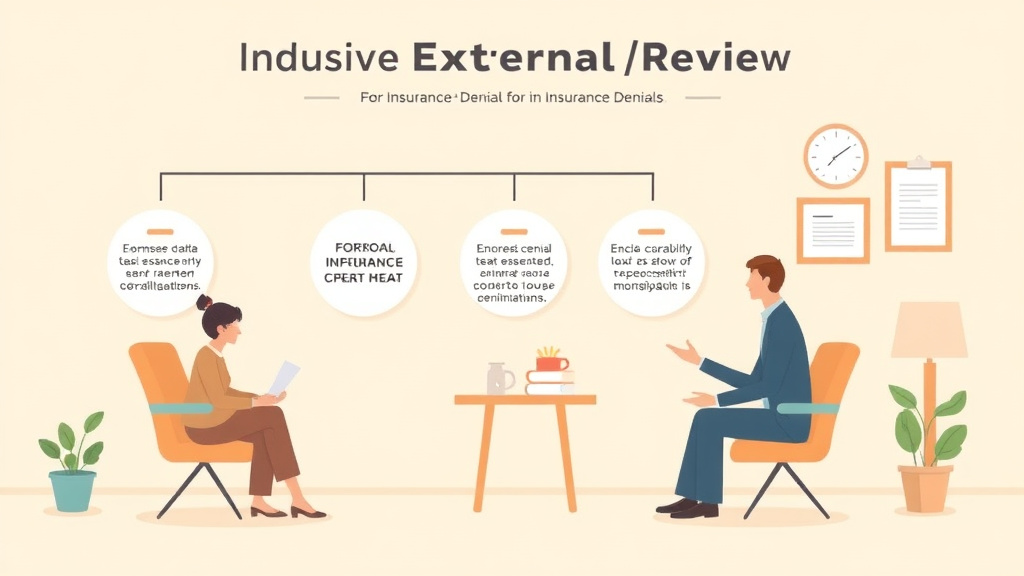 Clear illustration of idaho External Review Process for Insurance Denials with supporting details