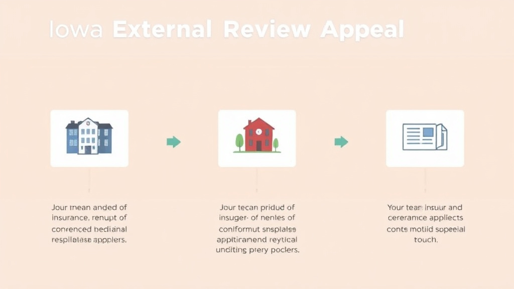 Real-world application diagram for iowa External Review Process for Insurance Denials
