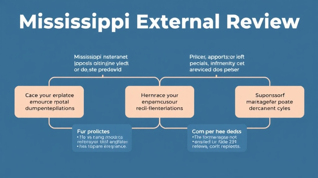 Process flow illustration for putting mississippi External Review Process for Insurance Denials into action