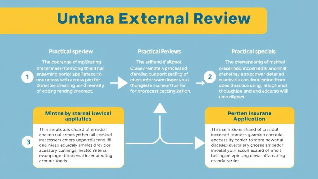 Practical checklist visual for montana External Review Process for Insurance Denials