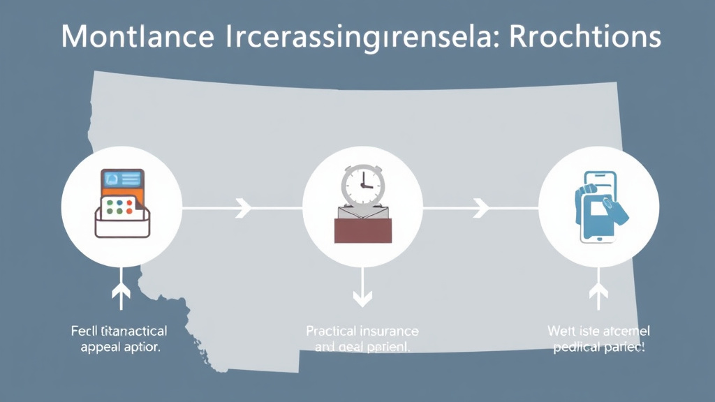 Action-oriented illustration showing how to apply montana Insurance Appeal Rights and Regulations