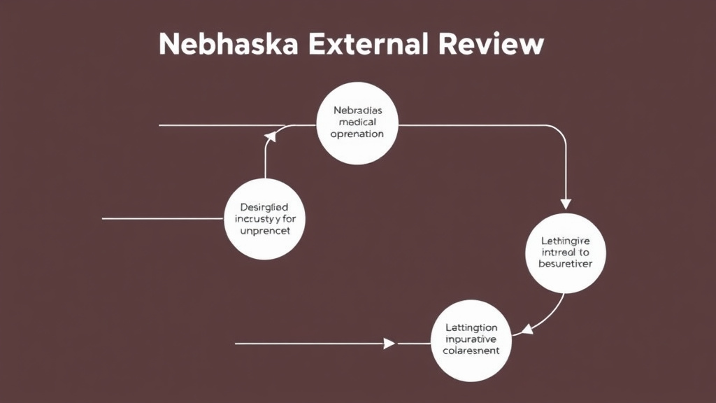 Process flow illustration for putting nebraska External Review Process for Insurance Denials into action