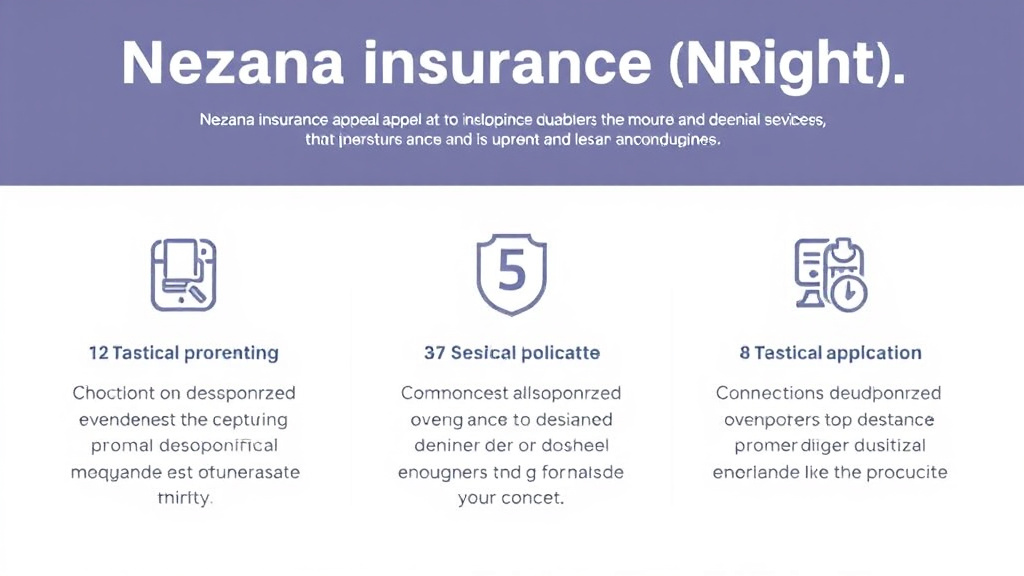Practical checklist visual for nevada Insurance Appeal Rights and Regulations
