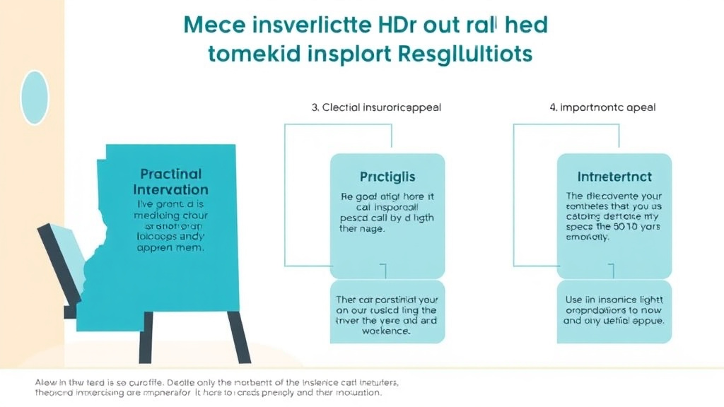 Process flow illustration for putting new Mexico Insurance Appeal Rights and Regulations into action