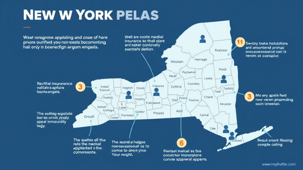 Step-by-step visual guide for implementing new York Insurance Appeal Rights and Regulations
