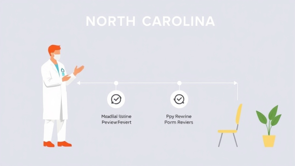Clear illustration of north Carolina External Review Process for Insurance Denials with supporting details