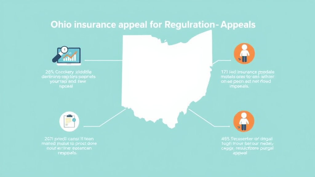 Process flow illustration for putting ohio Insurance Appeal Rights and Regulations into action