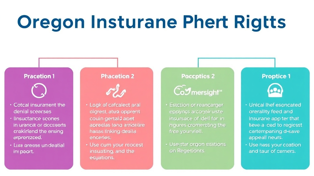 Action-oriented illustration showing how to apply oregon Insurance Appeal Rights and Regulations
