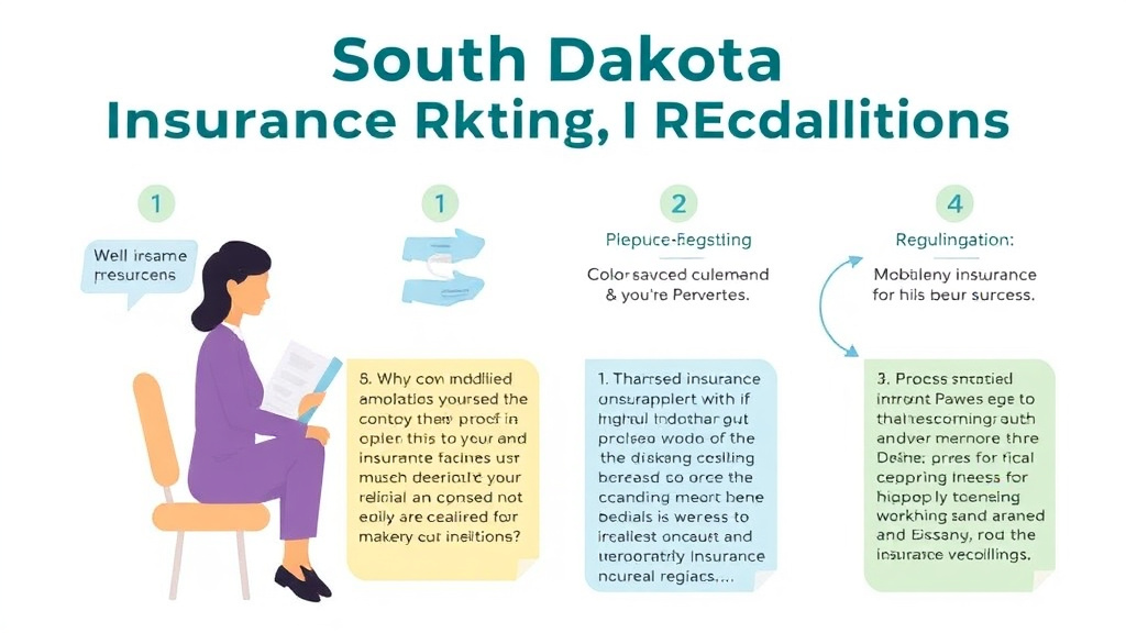 Action-oriented illustration showing how to apply south Dakota Insurance Appeal Rights and Regulations