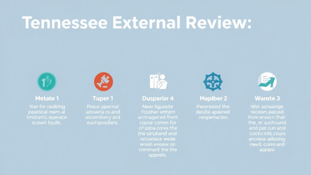 Step-by-step visual guide for implementing tennessee External Review Process for Insurance Denials