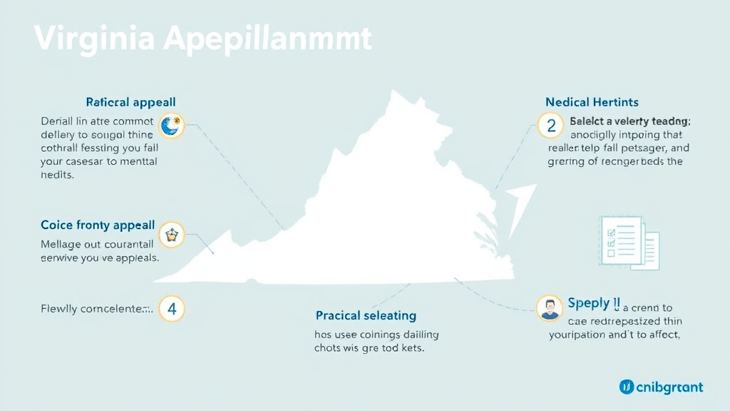 Practical checklist visual for virginia Insurance Appeal Rights and Regulations