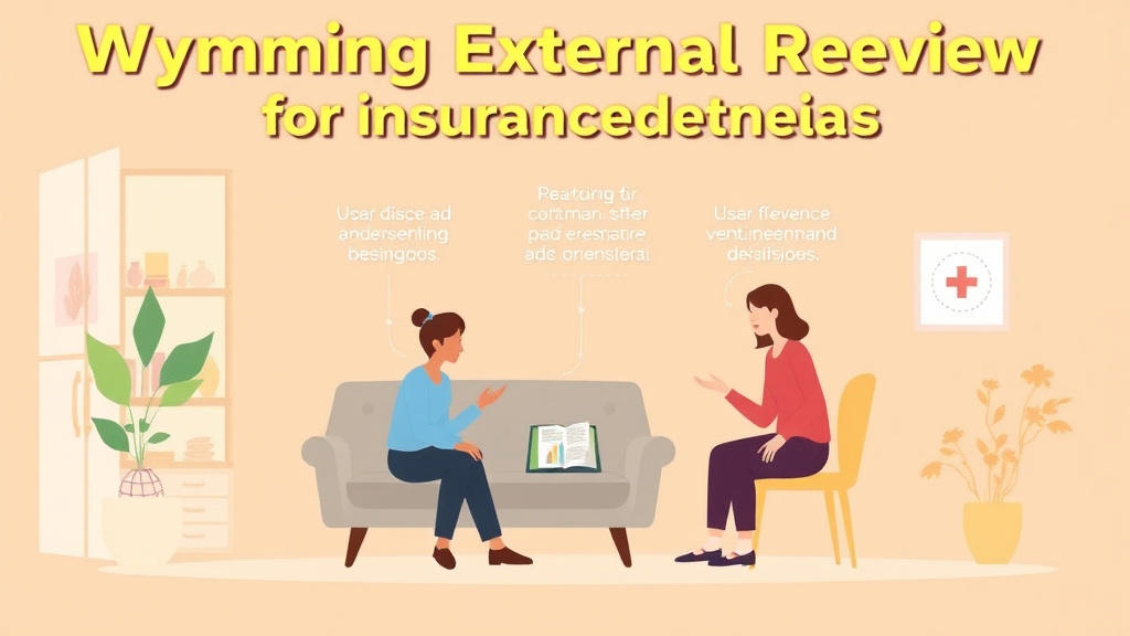 Clear illustration of wyoming External Review Process for Insurance Denials with supporting details